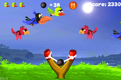 Angry Flappy Slingshot Bird Prey Safari Pro Version screenshot 3
