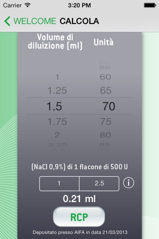 Simulatore Iniezioni Dysport per iPhone screenshot 2