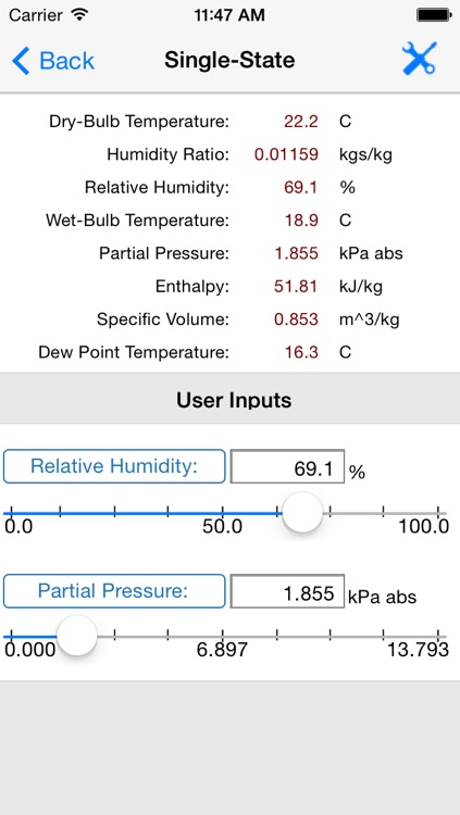 HVAC Psychrometric LT