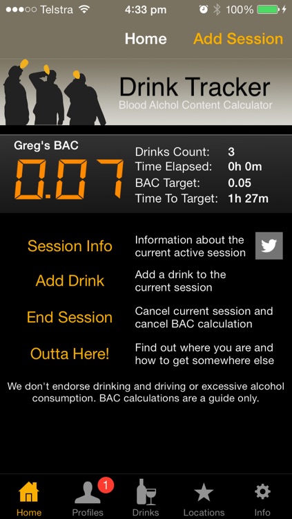 DrinkTracker Breathalyzer