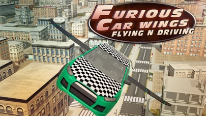 Furious Car Wings Flying N Drivingのおすすめ画像1
