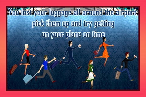 Airport Late Departure Flight : Terminal Run to Catch your Plane - Free Edition screenshot 2