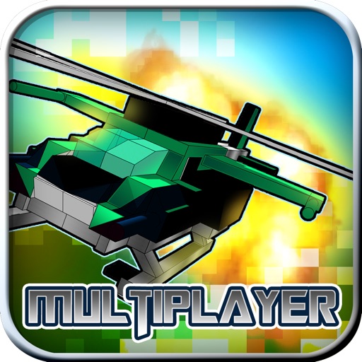 Pixel GunShip MultiPlayer: Block Ops Helicopter Warfare iOS App