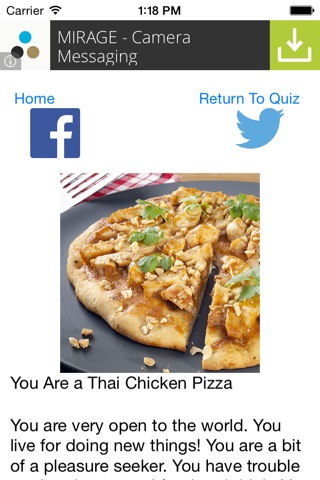 What's Your Pizza Personality? screenshot 3