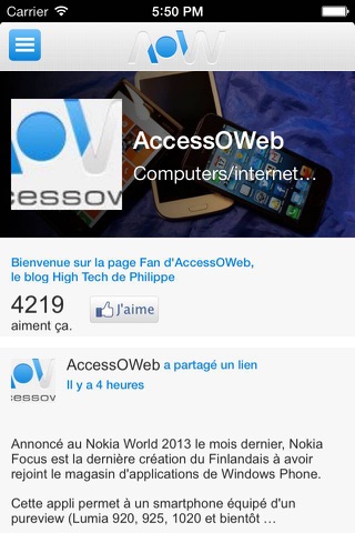 AccessOWeb screenshot 4