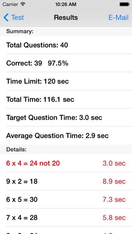 MathTimeAttack!