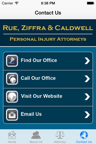 Rue, Ziffra & Caldwell Accident App screenshot 4