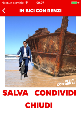 In bici con Renzi screenshot 3