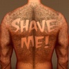 Hairy Back Shaving : The Tattoo Man Bear Hair Razor Shave