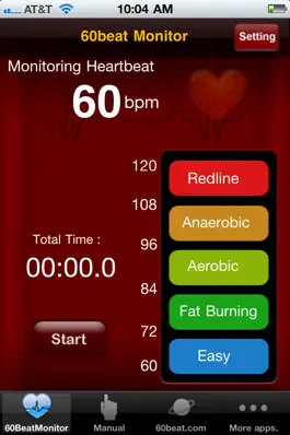 Game screenshot 60beat Heart Rate Monitor mod apk
