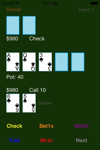 Heads Up Poker New screenshot 4