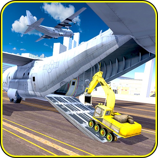 Cargo Plane Heavy Machine - Heavy Machinery Transport Flight Simulator Icon