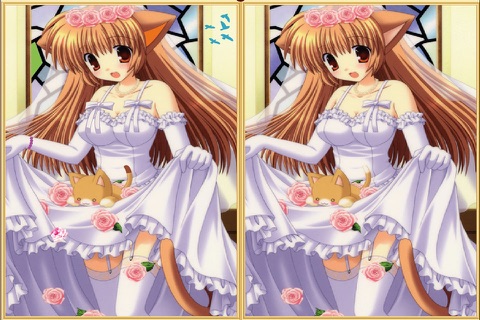 Anime Brides Find Differences Game screenshot 4