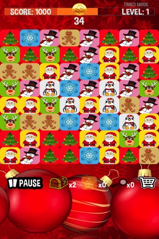 Santa’s Puzzle - Addicting Match Three Christmas Game screenshot 4