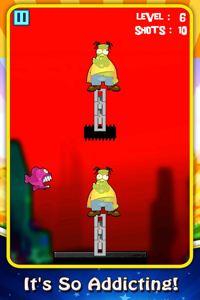 Where's The Zombie ? - Fun Free Puzzle Games For Kids ( Boys or Girls ) screenshot 2