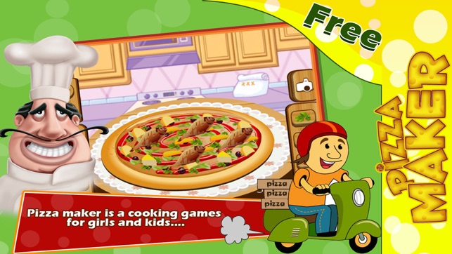 Pizza Maker :  Baby Pizza Maker Salon