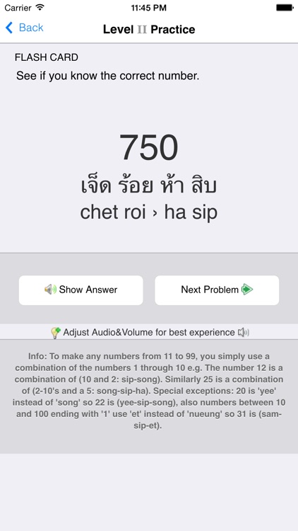 Learn Thai Numbers, Fast! (for trips to Thailand เรียนนับเลข) screenshot-3