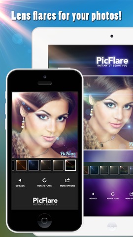 Pic Flare FREE - Lens flares for Instagramのおすすめ画像1