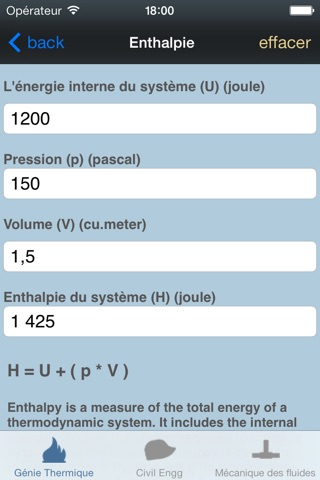 Thermal Engineering Calc screenshot 3