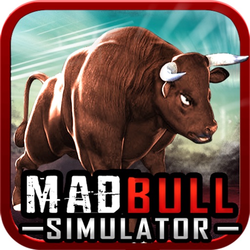 Mad Bull Simulator - 3D Real Monster Stunt Destruction Game icon