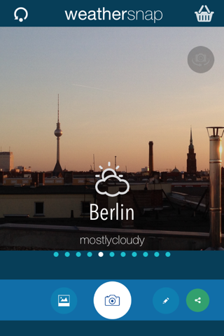 Weathersnap – Share Your Local Real-Time Weather with Beautiful Photo Skins screenshot 4