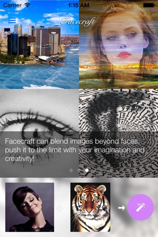 FaceCraft Photos Blender - Superimpose and blend pictures in a snap! screenshot 3