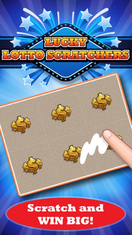 Lucky Lottery Scratchers - Free Lotto Ticket Game