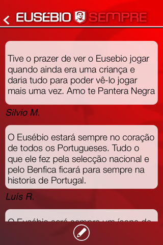 Eusébio Sempre screenshot 4