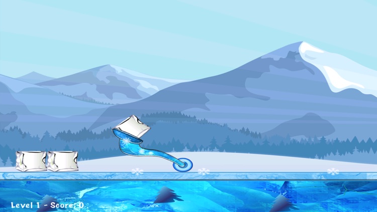 Penguin Flying Ice Air Attack screenshot-3