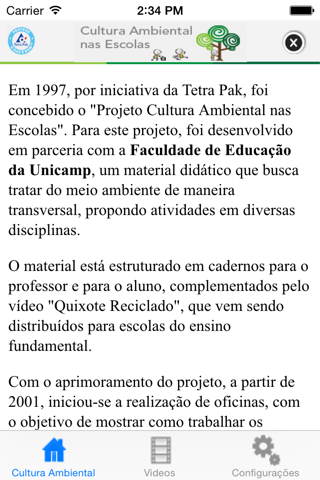 Cultura Ambiental nas Escolas screenshot 4