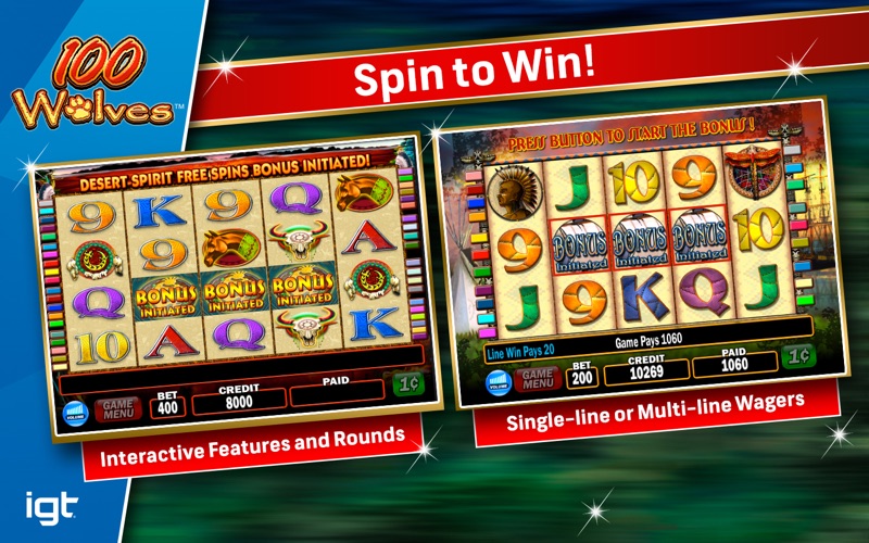 IGT Slots 100 Wolves thumbnail 3