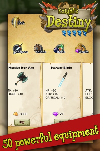 Knight's Destiny screenshot 3