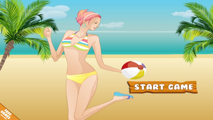 A Beach Ball Goalie Save Game - Sand Castle Summer Fun screenshot-4