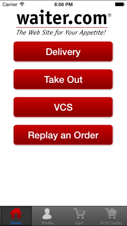 Waiter.com Food Delivery and Takeout