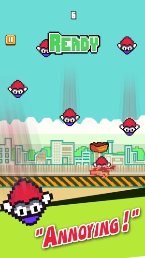 Flying Bird Runner - Tiny Falling Flappy Boxer In Action 3-D(圖2)-速報App