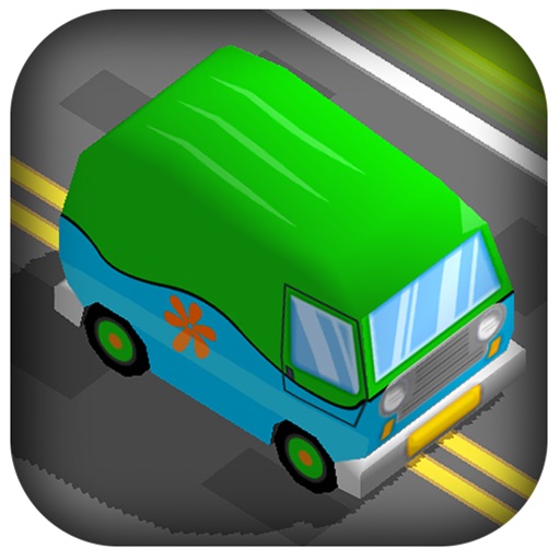 3D Zig-Zag Kids Car  -  Real Driver in Cartoon Cute Traffic Racing Game Icon