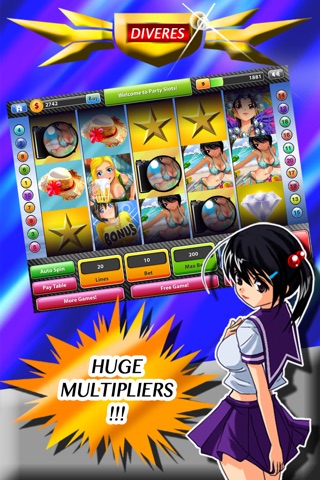 Adult PinUp Girls Las Vegas Slot Machine - FREE Bonus Games 777 screenshot 4