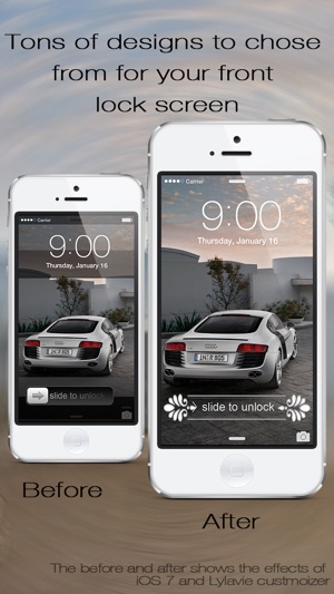 Lock Screen Slider Overlay Wallpapers Pr