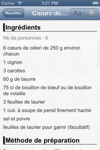 cuisine France - Recettes et astuces pour les cuisiniers français screenshot 3