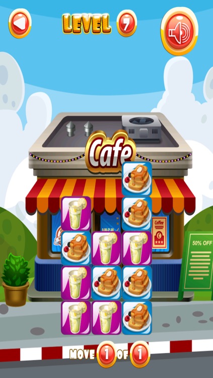 Move the Cubes - Food Pop Diner Edition - Pro screenshot-3