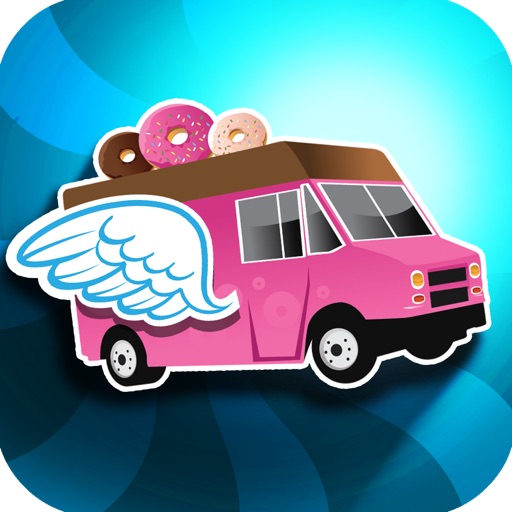 A Donut Truck Flying Bird Food Games icon