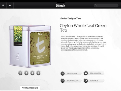 Dilmah Tea screenshot 4