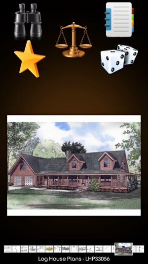 Log Style - House Plans