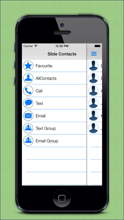 Slide Contacts: Speed Dialling with Slide, Address Book & Tap Gestures Shortcuts Free