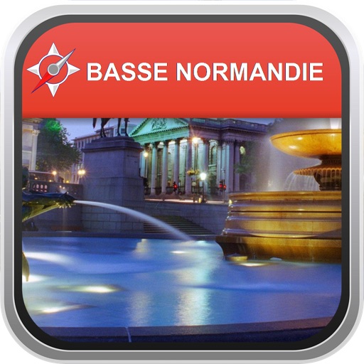 Offline Map Basse Normandie: City Navigator Maps icon