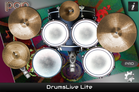 DrumsLive Lite screenshot 2