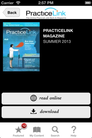 PracticeLink Magazine screenshot 2