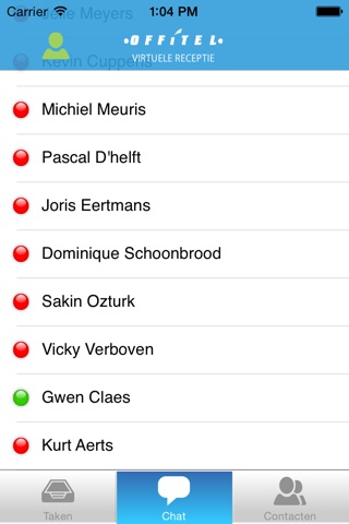 Offitel - Virtuele receptie screenshot 3