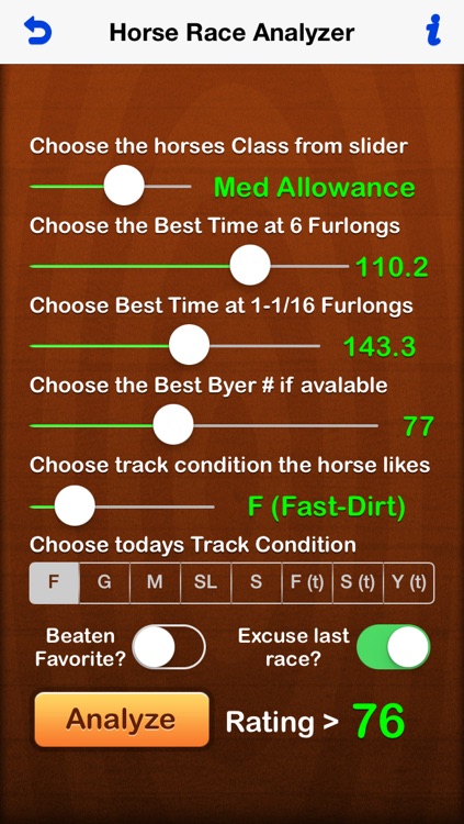 Horse Analyzer