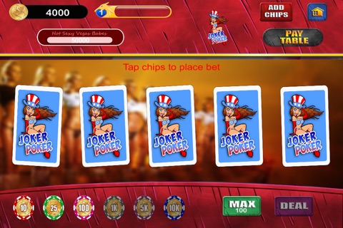 Hot Vegas Babes Poker screenshot 4